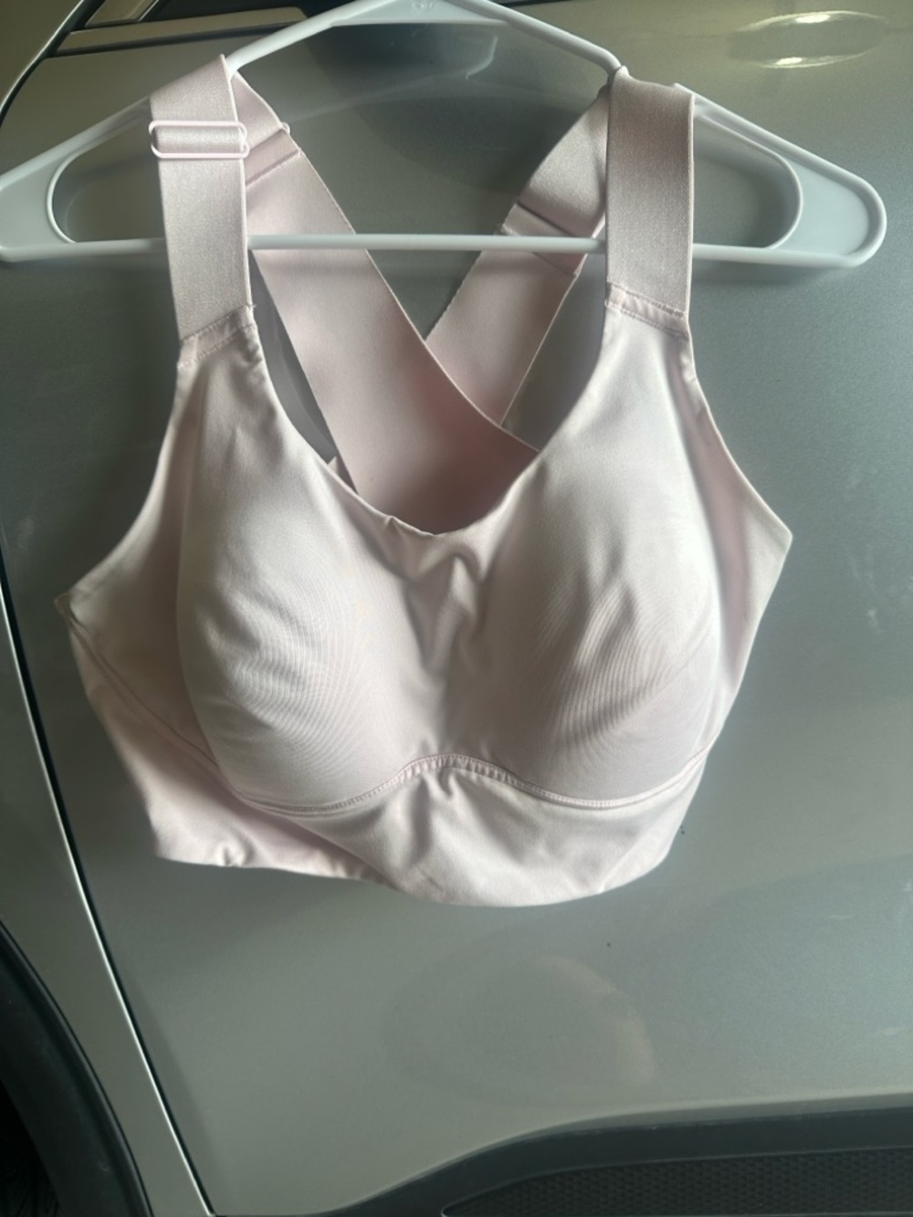3 DSG Sports Bras in Light Pink, Light Blue, and Black - Picture 3 of 7